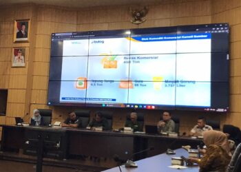 Rapat Koordinasi Hari Besar Keagamaan Nasional (HBKN) yang digelar di Kantor Wali Kota Padang, Air Pacah, Kota Padang, Provinsi Sumatra Barat (Sumbar), Kamis (12/12/2024). (dok. Infopublik)