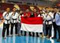 Tim Taekwondo Polri Sabet 7 Emas di Kejuaraan Terbuka Quang Ninh Vietnam 2 Tim Polri raih prestasi pada ajang kejuaraan taekwondo internasional di Vietnam. (dok. istimewa)