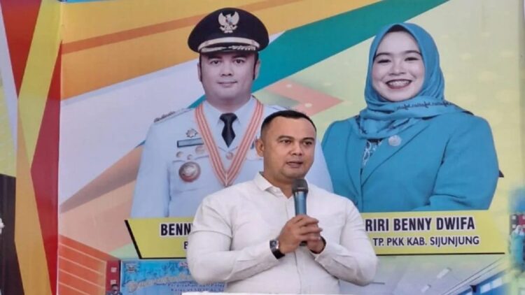 Bupati Sijunjung Benny Dwifa Yuswir. (Foto: Ist)