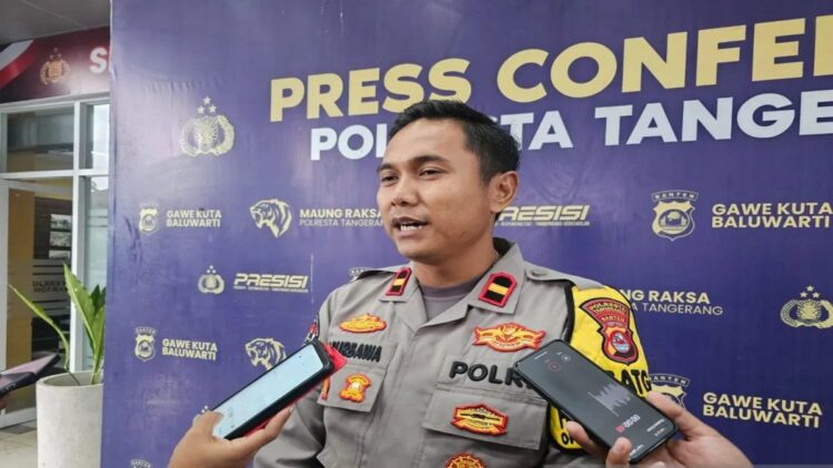 Kasi Humas Polresta Tangerang Ipda Purbawa (ANTARA/Azmi)