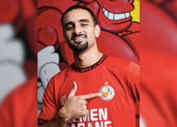 Striker asal Brasil, Bruno Gomes yang bergabung di putaran kedua BRI Liga 1 2024/25 dengan Semen Padang FC. (dok. SPFC)