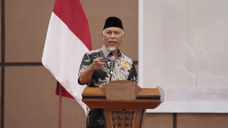 Gubernur Sumbar segera Lantik Pjs Bupati Pasaman, Masa Jabatan hanya 6 Hari 1 Gubernur Sumbar Mahyeldi Ansharullah. (dok. adpsb)