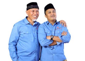 Gubernur dan Wakil Gubernur Sumbar terpilih, Mahyeldi-Vasko. (dok. istimewa)