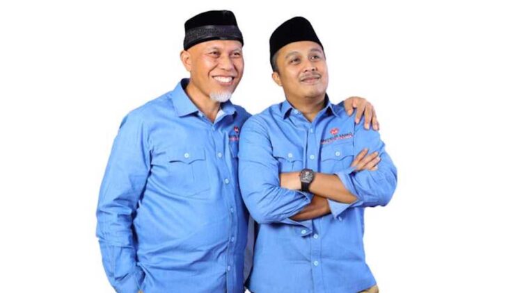 Mahyeldi-Vasko Ditetapkan KPU Menjadi Pasangan Gubernur Sumbar Terpilih 1 Gubernur dan Wakil Gubernur Sumbar terpilih, Mahyeldi-Vasko. (dok. istimewa)