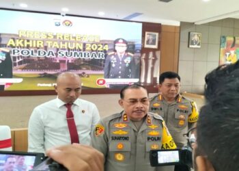 Kapolda Sebut Angka Kejahatan di Sumbar Meningkat pada 2024