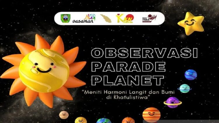 Observasi parade planet di langit khatulistiwa, Selasa (21/1/2025).ANTARA/HO-Pemkab Pasaman.