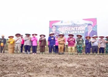 Polres Padang Panjang Luncurkan Program Penanaman Jagung Serentak 1 Juta Hektare