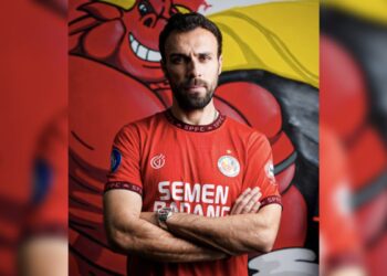 Bek asal Portugal, Marco Baixinho resmi berseragam Semen Padang FC. (dok. SPFC)