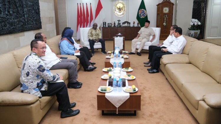 Menteri ATR BPN bertemu dengan Menteri HAM