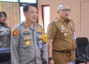 Pj Wako Andree Algamar dan Kapolresta Padang Ikuti Rakor Ketahanan Pangan Bersama Mentan RI