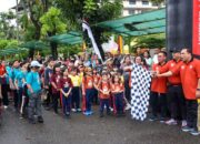 Pj Wako Andree Algamar Lepas Jalan Santai Perayaan Ulang Tahun SD Agnes Ke-125