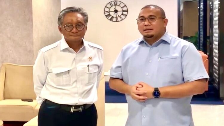Temui Menteri PU, Andre Rosiade Dorong Percepatan Pembangunan Fly Over Sitinjau Lauik, Jalan Air Dingin dan Payakumbuh-Lintau 1 Andre Rosiade bertemu Menteri PU Dody Hanggodo memastikan progres pembangunan sejumlah proyek di Sumbar. (Foto: Tangkapan layar)