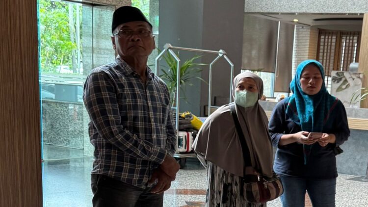 Keluarga Rahmad Vaisandri sudah tiba di Jakarta untuk menghadiri RDP dengan Komisi III DPR RI. (Foto: Istimewa)