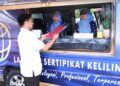 Layanan sertifikat keliling oleh Kemen ATR/BPN. (dok. istimewa)