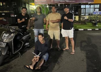 Pelaku curanmor tujuh TKP di Padang diciduk Tim Klewang. (dok. istimewa)