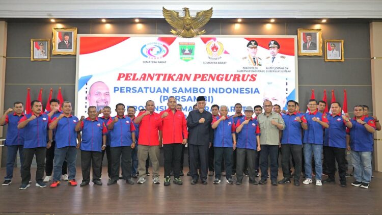 Pelantikan Pengurus Persambi Sumbar, Gubernur Mahyeldi Ingatkan Pembinaan Atlet Usia Muda 1 Pelantikan pengurus Persami Provinsi Sumbar. (dok. adpsb)
