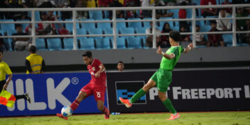 Pemain Timnas U-20 lawan Suriah. (dok. PSSI)
