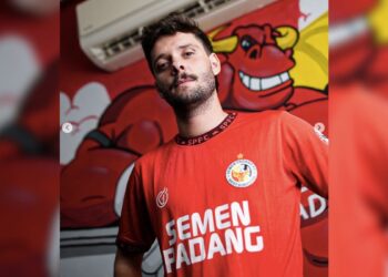 Pemain asing baru Semen Padang FC Felipe Chaby. (dok. SPFC)