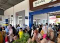 KAI Divre II Sumbar Layani 1,8 Juta Penumpang Selama Tahun 2024 6 Penumpang membludak di Stasiun Padang. (dok. Humas KAI)