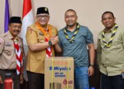 Audy Joinaldy Pamit ke Kwarcab Pramuka Padang di Akhir Masa Tugas