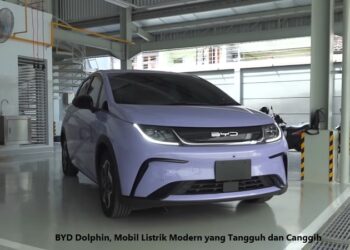 BYD Dolphin, Mobil Listrik Modern yang Tangguh dan Canggih