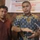Hamdanus-Dipo beri keterangan pers usai pertemuan dengan Pengprov cabor se-Sumbar. (dok. Radarsumbar)