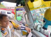 Polresta Bukittinggi Gelar Pengecekan Kendaraan Bus untuk Keamanan Berkendara