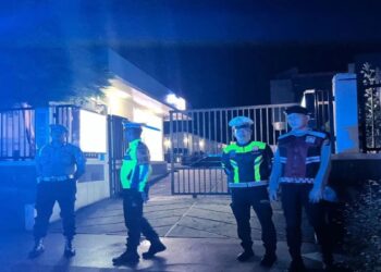Polres Agam Gelar Blue Light Patrol Antisipasi Keamanan di Jam Rawan