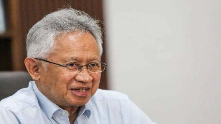 Satryo Soemantri Brodjonegoro menteri pertama yang kena reshuffle di Kabinet Indonesia Maju sebagai Mendikti Saintek). ANTARA FOTO/Asprilla Dwi Adha/YU (ANTARA FOTO/ASPRILLA DWI ADHA)