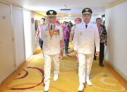 Gubernur Mahyeldi dan Wagub Vasko Kenakan Sepatu Lokal Sumbar saat Prosesi Pelantikan