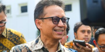 Menkes Budi Gunadi Sadikin diwawancarai wartawan usai bertemu Presiden Prabowo. (dok. PCO RI)