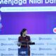 Menteri Komunikasi dan Digital (Menkomdigi) Meutya Hafid menegaskan pentingnya keamanan siber dan pengembangan talenta digital sebagai fondasi utama perlindungan data pribadi di era digital. Hal tersebut disampaikan Mnekomdigi dalam Indonesia Data and Economic (IDE) Katadata 2025 di Jakarta Selatan, Selasa (18/2/2025). (Foto: Humas Kemkomdigi)