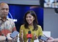 Menteri Komunikasi dan Digital Republik Indonesia Meutya Hafid menerima kunjungan Kepala Badan Siber dan Sandi Negara (BSSN) Nugroho Sulistyo Budi di Kantor Kementerian Komdigi, Jumat (21/02/2025). (Foto: Humas KemKomdigi)