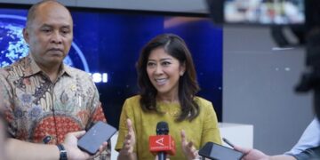 Menteri Komunikasi dan Digital Republik Indonesia Meutya Hafid menerima kunjungan Kepala Badan Siber dan Sandi Negara (BSSN) Nugroho Sulistyo Budi di Kantor Kementerian Komdigi, Jumat (21/02/2025). (Foto: Humas KemKomdigi)