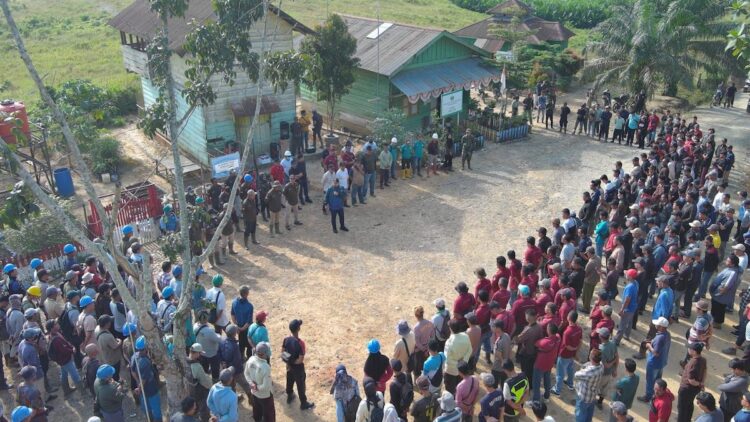 PTPN IV Regional 4 gelar apel akbar pengamanan aset. (dok. istimewa)