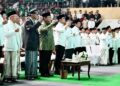Presiden Prabowo dan Wapres Gibran hadir di harlah NU. (dok. PCO RI)