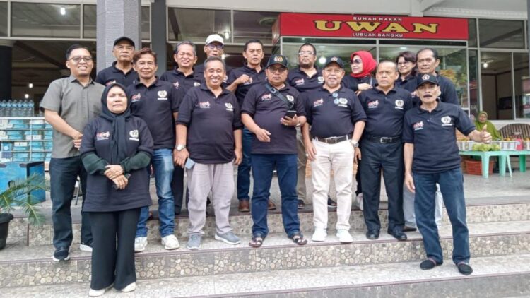 Rombongan PWI Sumbar menuju ke HPN 2025 di Pekanbaru