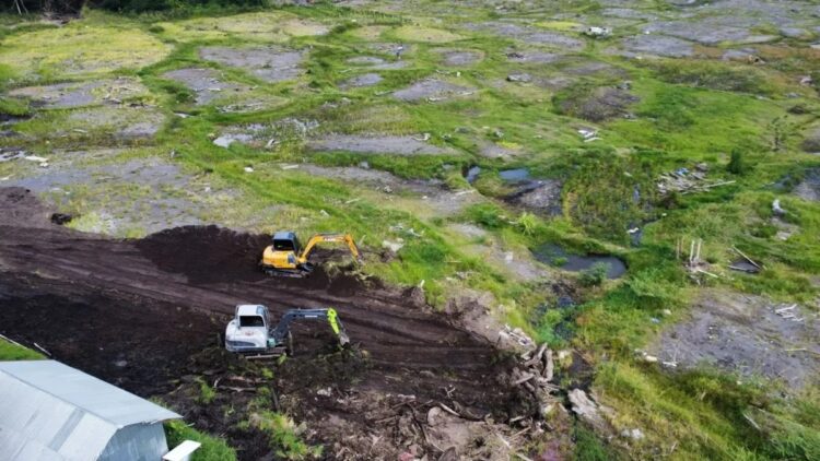 Pemprov Sumbar Targetkan Pemulihan 400 Ha Lahan Pertanian Pasca Banjir Lahar Dingin Marapi 1 Arsip-Foto udara optimasi lahan di Kabupaten Agam, Sumatera Barat. (Antara/Fandi Yogari)