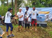 Aksi Bersih-bersih PTPN IV Regional 4 dan AOPGI pada Kejuaraan Kebut Gunung