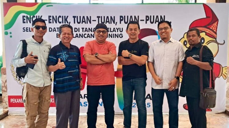 Anggota PWI Sumbar hadiri HPN 2025 di Pekanbaru. (dok. istimewa)