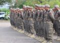 Apel personil Satpol PP Padang. (dok. istimewa)