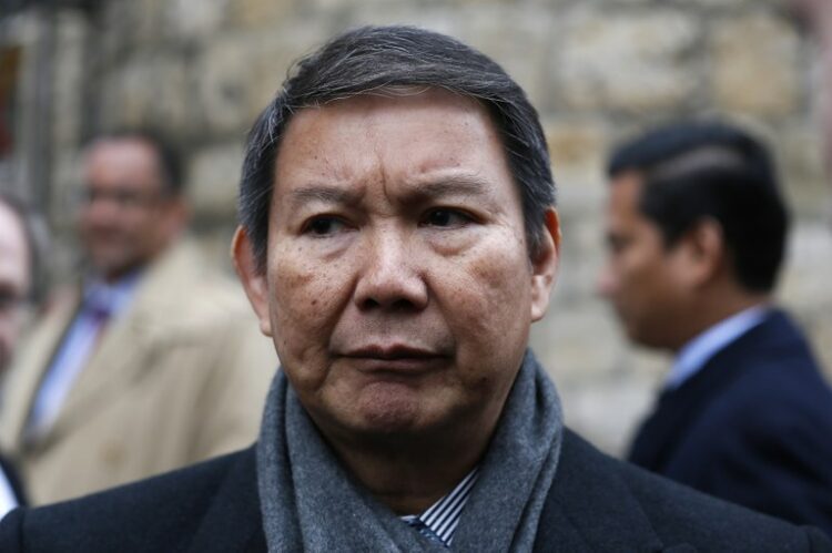 Utusan Khusus Presiden Bidang Iklim dan Energi Hashim Djojohadikusumo dalam acara Economic Outlook 2025 di Jakarta, Rabu (26/2/2025) (ANTARA/Bayu Saputra)