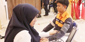 Jaga Kesehatan Pegawai, KAI Divre II Sumbar Gelar Medical Check Up 8 Medical check up pegawai KAI Divre II Sumbar. (dok. Humas)
