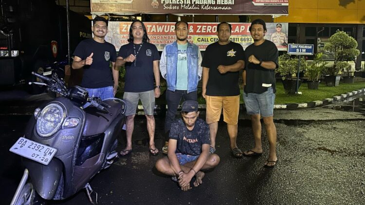 pelaku curanmor di GHAS diamankan Tim Klewang