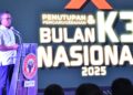 Penutupan dan penanugrahan Bulan K3 Nasional 2025 di PT Semen Padang. (dok. Humas)