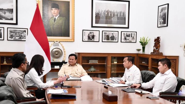 Pertemuan Presiden Prabowo dengan Menteri Pariwisata. (dok. Cahyo - Biro Pers Sekretariat Presiden)