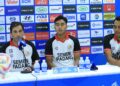 Prematch press conference laga Persis kontra Semen Padang FC. (dok. MO SPFC)
