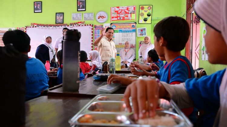 Program Makan Bergizi Gratis yang dicanang Presiden Prabowo. (dok. PCO RI)