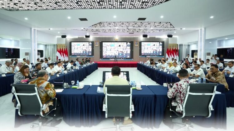 Rapat pimpinan Kementerian ATR/BPN. (dok. Humas)