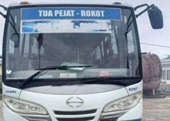 Kembali Beroperasi, Bus Damri Mudahkan Mobilitas Masyarakat Mentawai